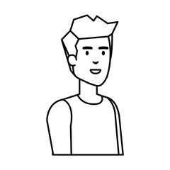 young man avatar character