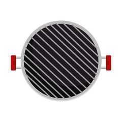 oven grill isolated icon