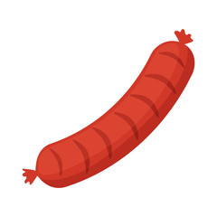 delicious sausage bbq icon