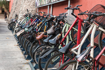 Fahrräder, Ständer, abstellen