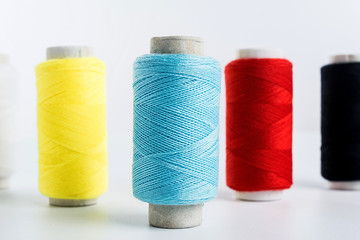 Sewing thread / textile industry background material