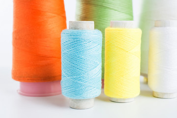 Sewing thread / textile industry background material