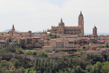 Fototapeta premium Cathedral de Segovia, Spain