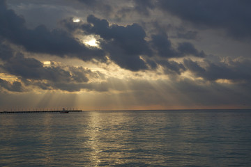 amanecer playadel carmen mèxico