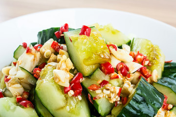 Chinese cuisine, cold cucumbers