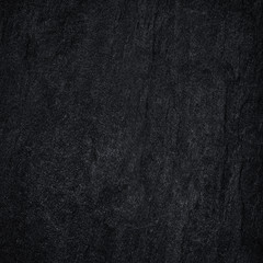 Dark grey black slate background or texture