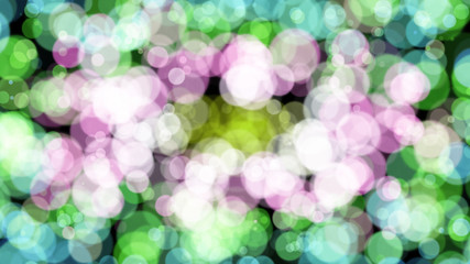 Background of multi-colored circles.