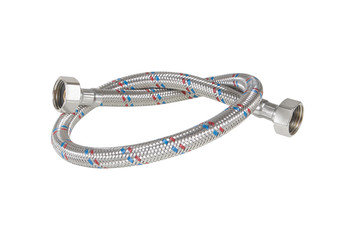 Flexible metal hose isolated