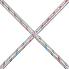 Flexible metal hose isolated