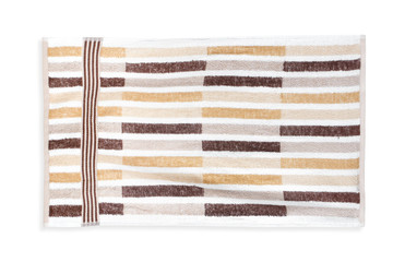 terry cloth towel isolated