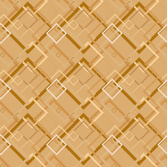 Seamless background pattern with colored varied squares.