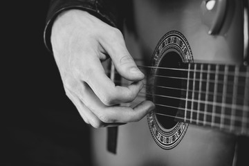 the guy plays guitar