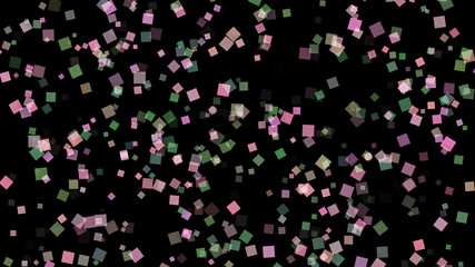 Background of squares. Different shades. With color and light transitions.