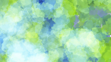 Background with paint. Divorces and drops. Periwinkles.