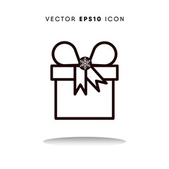 Gift vector icon
