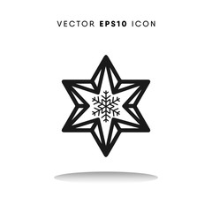 Star vector icon