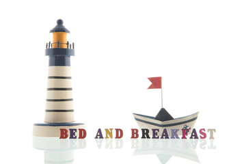 Bed and breakfast at the coast
