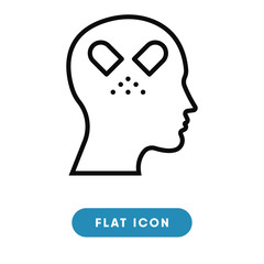 Medication vector icon