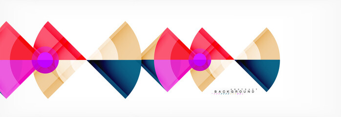 Modern geometric abstract background