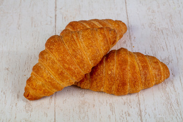 Delicious french croissant