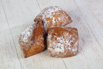 Delicious baked muffins