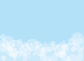 abstract blue bokeh background. Vector illustration