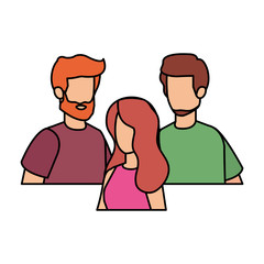 group of people characters