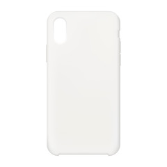 Smartphone case mock up - front view. Vector illustration