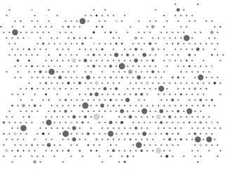 Abstract background with grey circles. Modern black and white texture. Geometric background