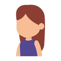 beautiful little girl character