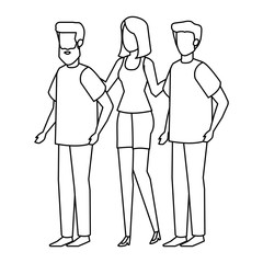 group of people characters