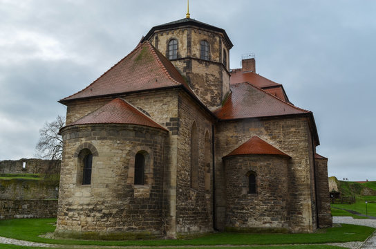 church within the walls of the citadel querfurt