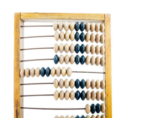 Wooden abacus