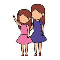 cute little girls couple