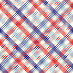 Geometric abstract diagonal plaid pattern in low poly pixel art style.