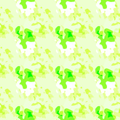 Seamless pattern with colored different spots of paint.
