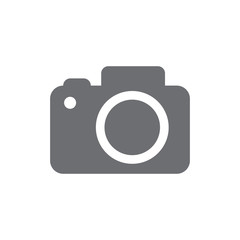 Camera icon vector illustration. 
