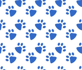paw dog and cat vector illustration design wallpaper background 