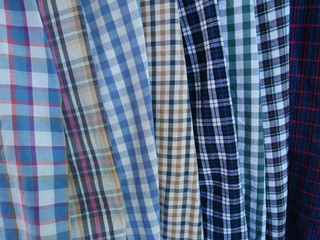 clothing store background,cotton fabric