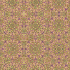 Seamless color lace pattern. With thin various lines.