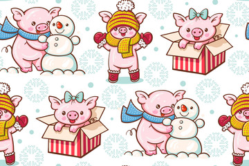 Cartoon pig