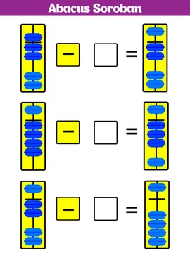 Abacus math worksheets grade 4