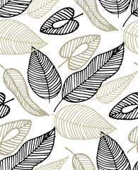 Hand drawn doodle abstract pattern background