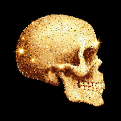 Abstract Skull
