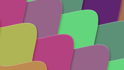 Background in paper style. Abstract colorful background.