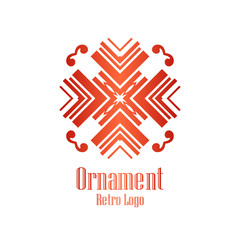 Art Deco vintage logo