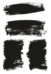 Calligraphy Paint Brush Background Mix High Detail Abstract Vector Background Set 152