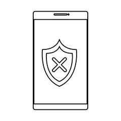 smartphone with shield security