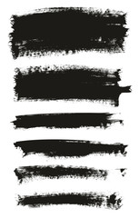 Calligraphy Paint Brush Background Mix High Detail Abstract Vector Background Set 127