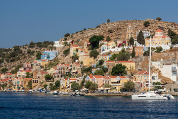 Fototapeta premium Hafen von Symi